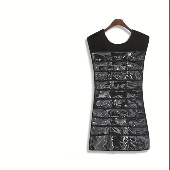 Hanging Jewelry organizer pouch necklace accessory storage space saver - Picture 3 of 4